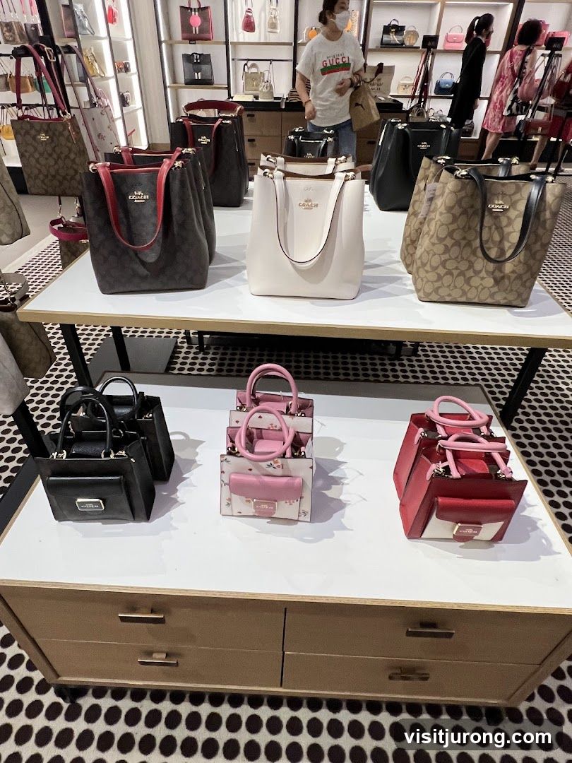 Coach Handbags Display
