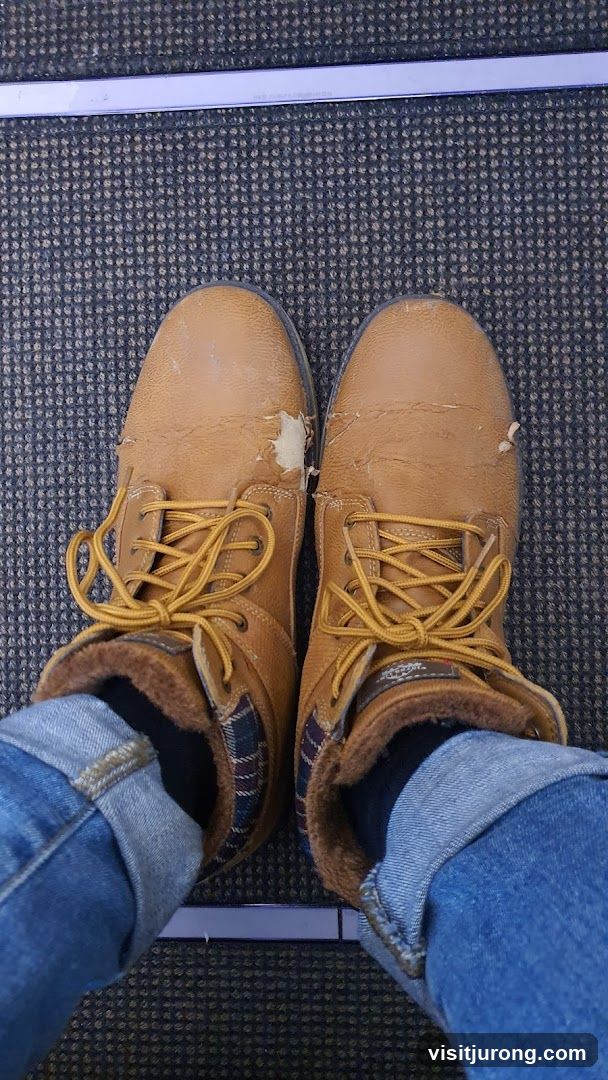 Worn Boots and Jeans