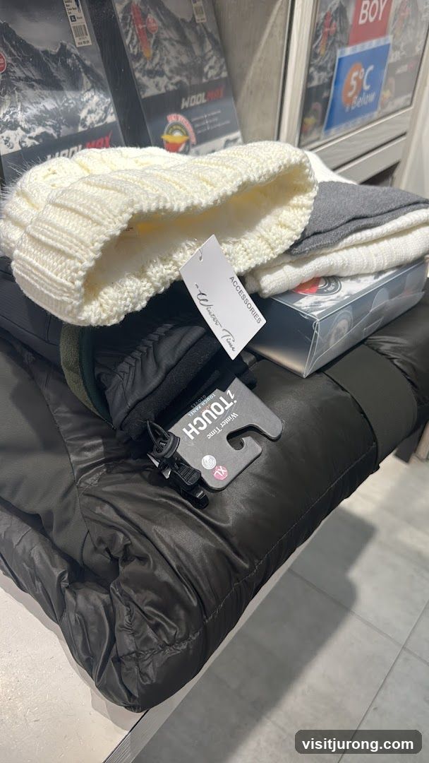 Winter Accessories Display