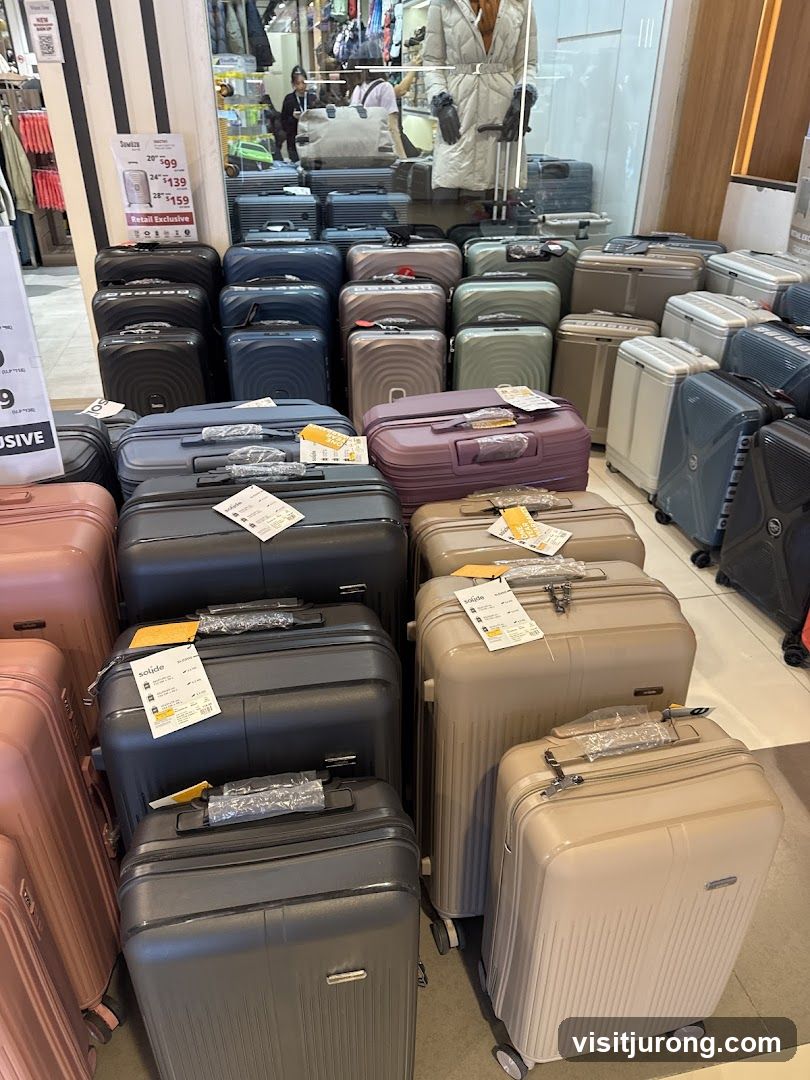 Luggage Store Display