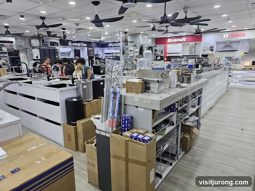 Appliance Store Interior