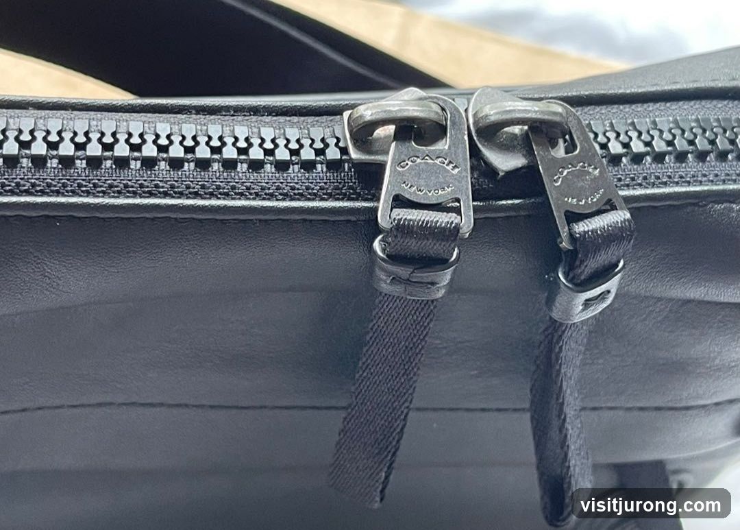 Coach Bag Zippers