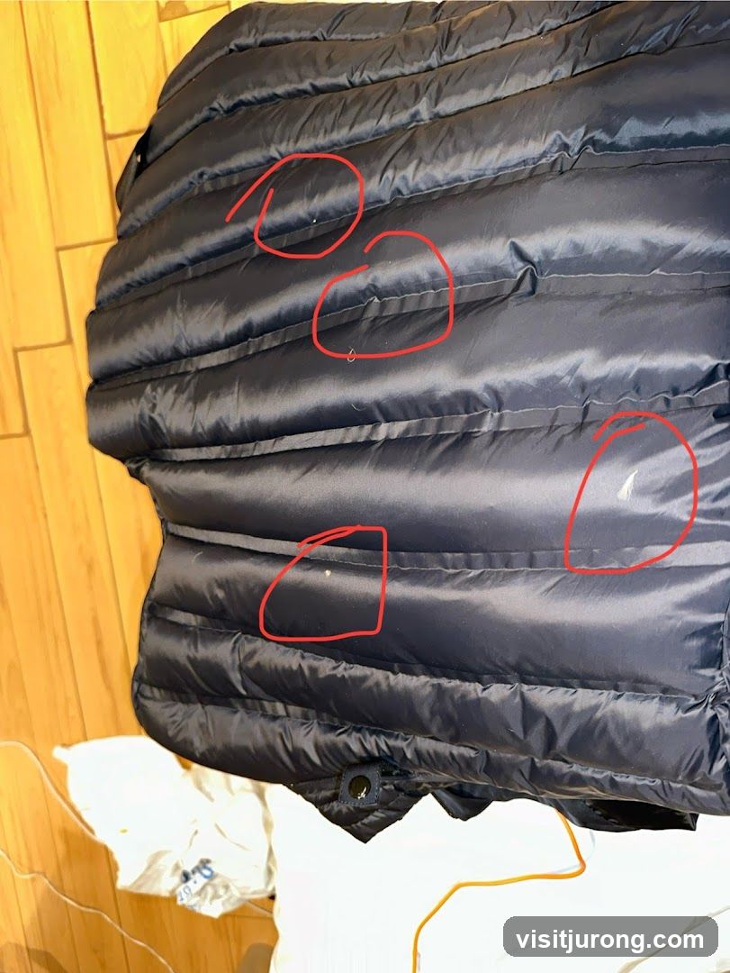 Down Jacket Detail