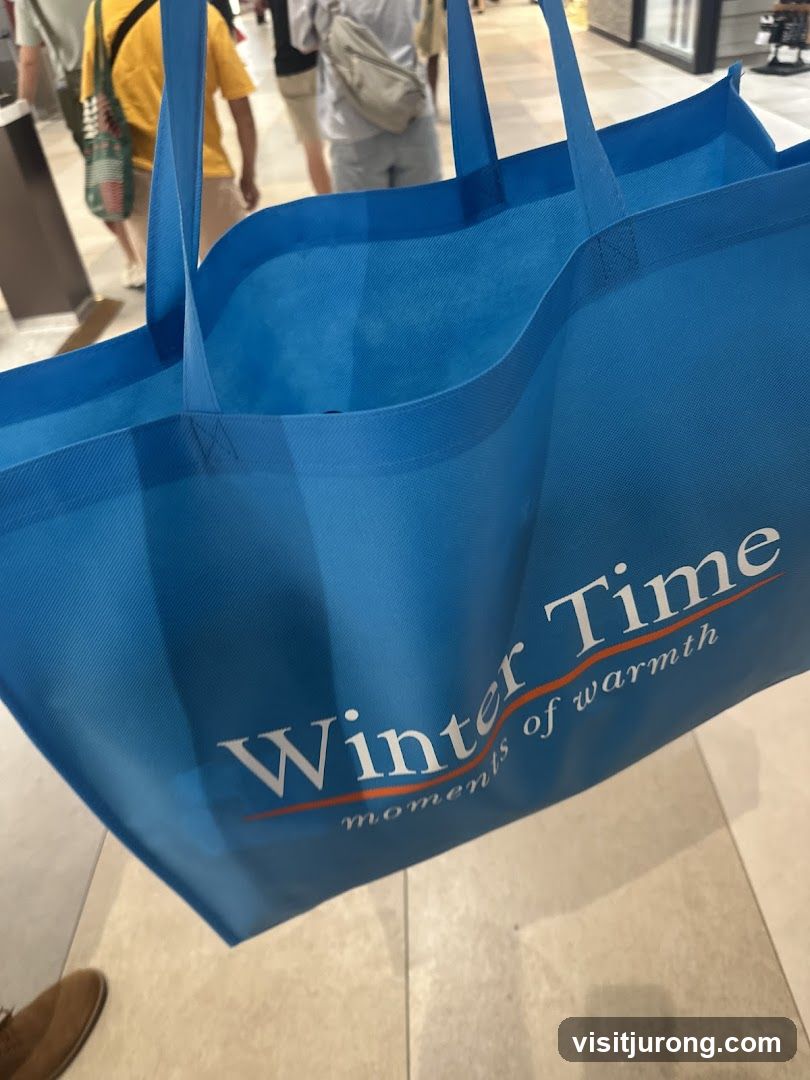 Blue Shopping Bag
