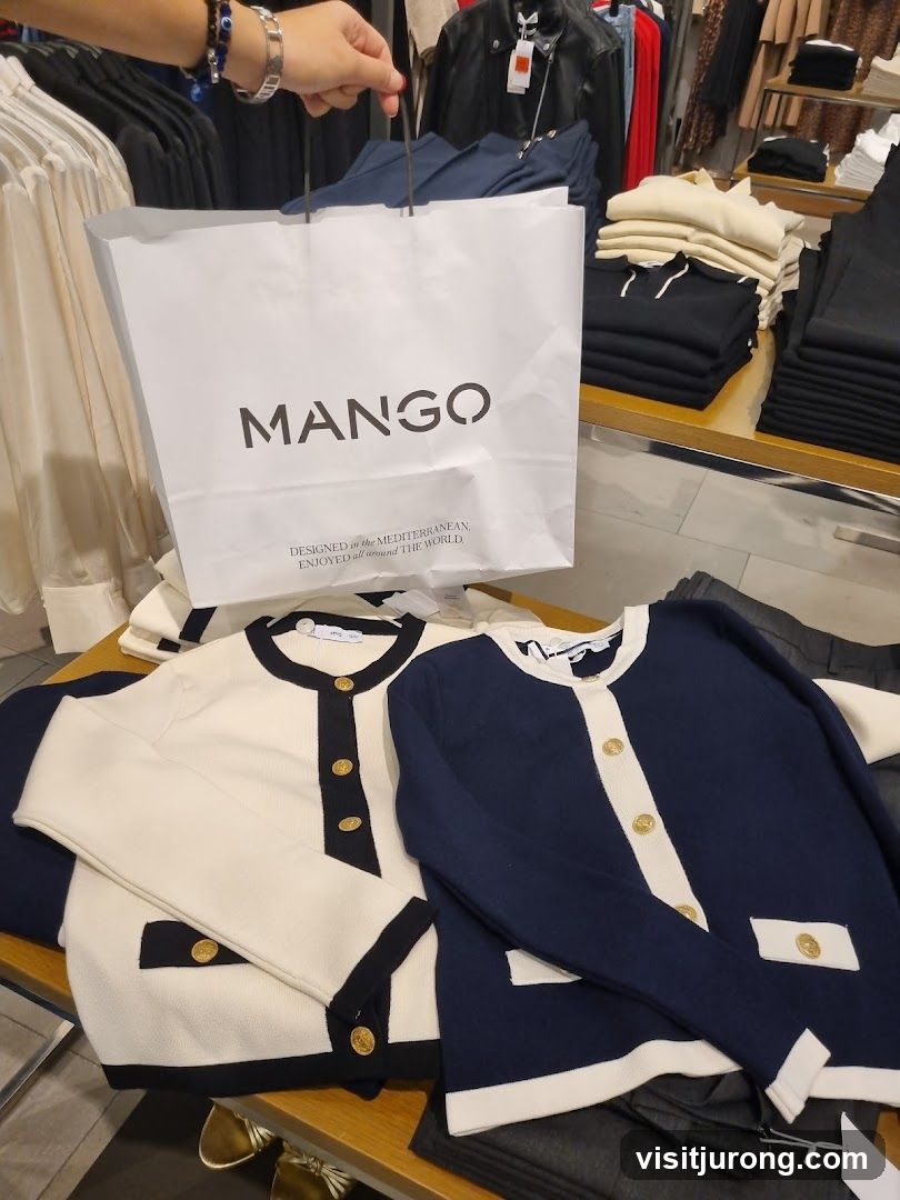 Mango Shopping Bag and Sweaters