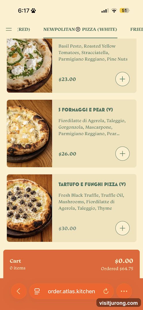 Newpolitan Pizza (White)