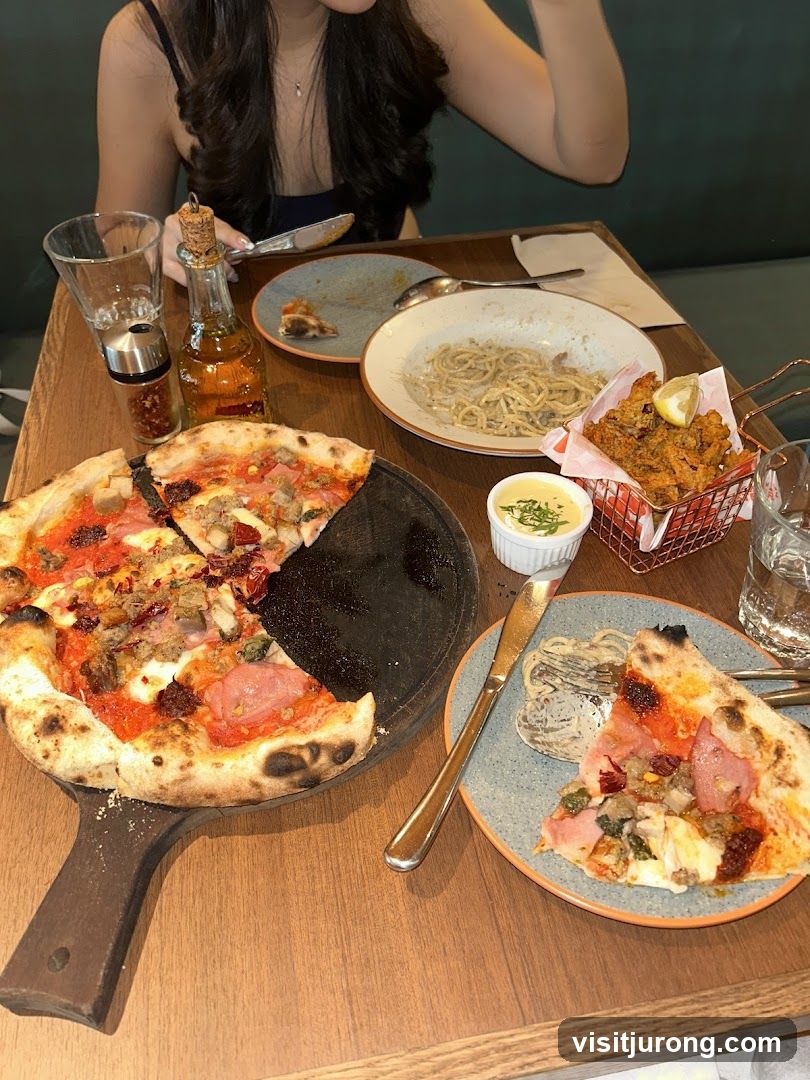 Pizza and Pasta Meal