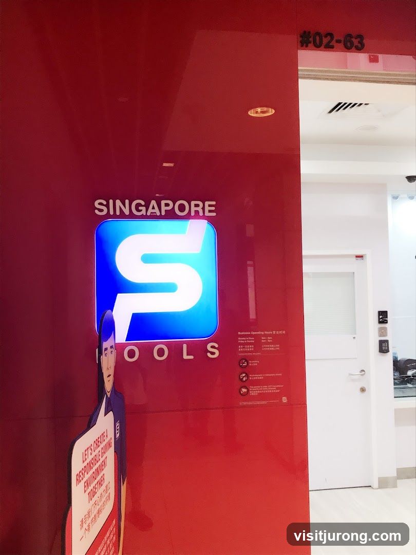 Singapore Pools Entrance
