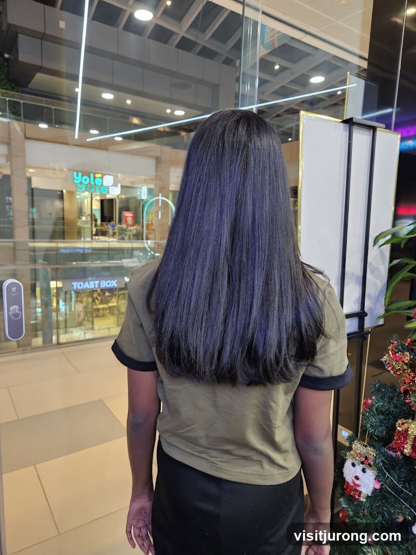 Woman in a mall