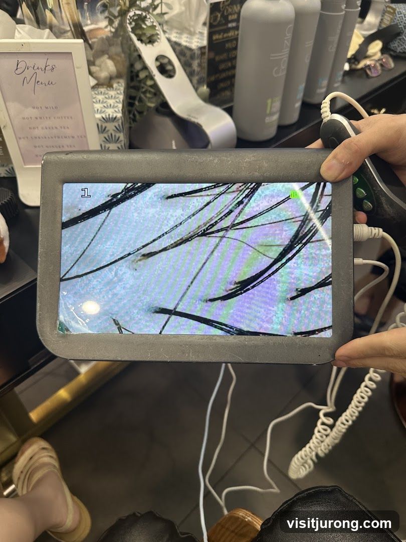 Hair Analysis Device