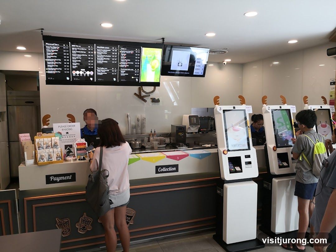 Bubble Tea Shop Counter
