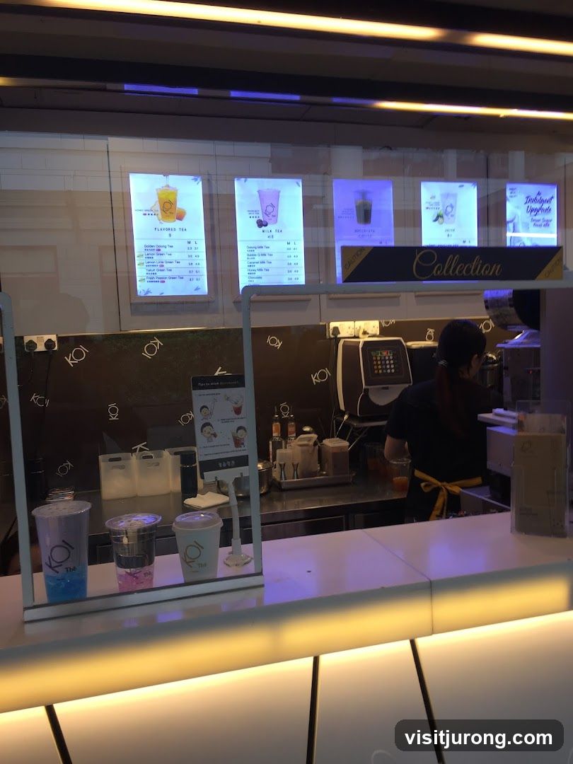 Tea Shop Counter
