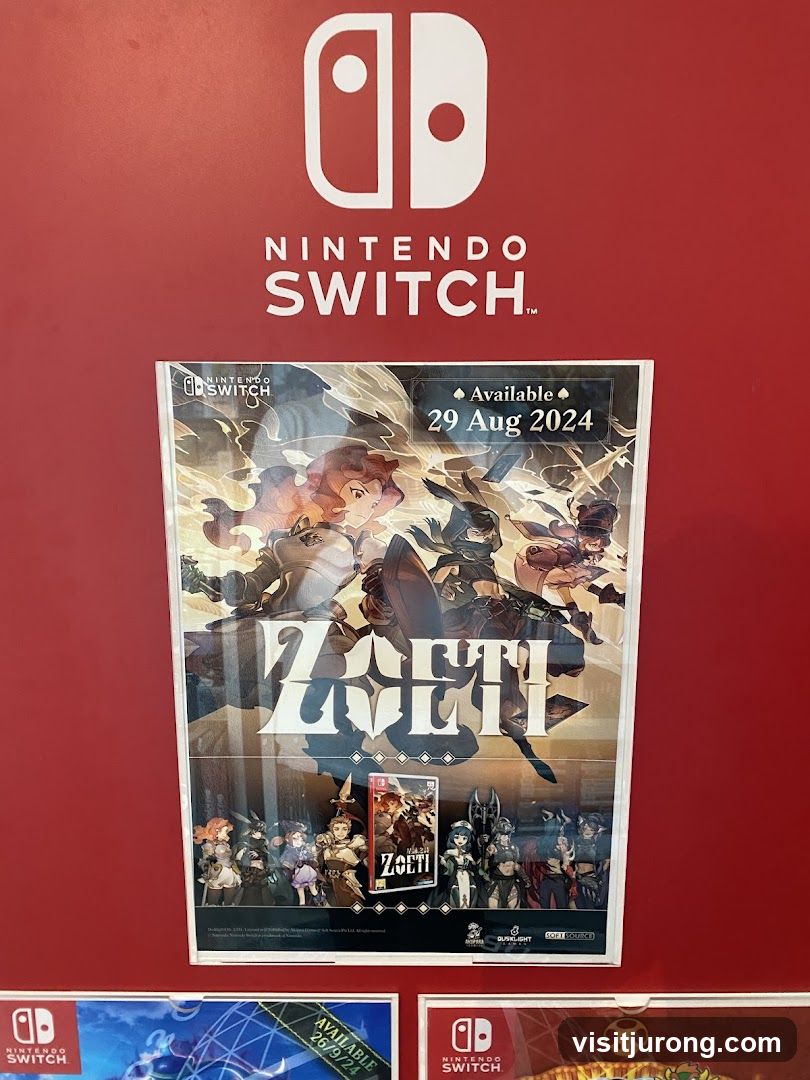 Nintendo Switch Zoeti Advertisement