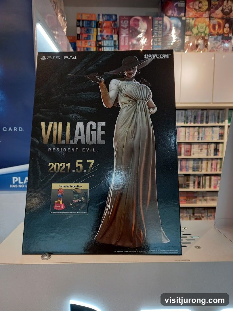 Resident Evil Village Game Box