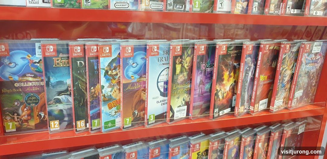 Nintendo Switch Games Display