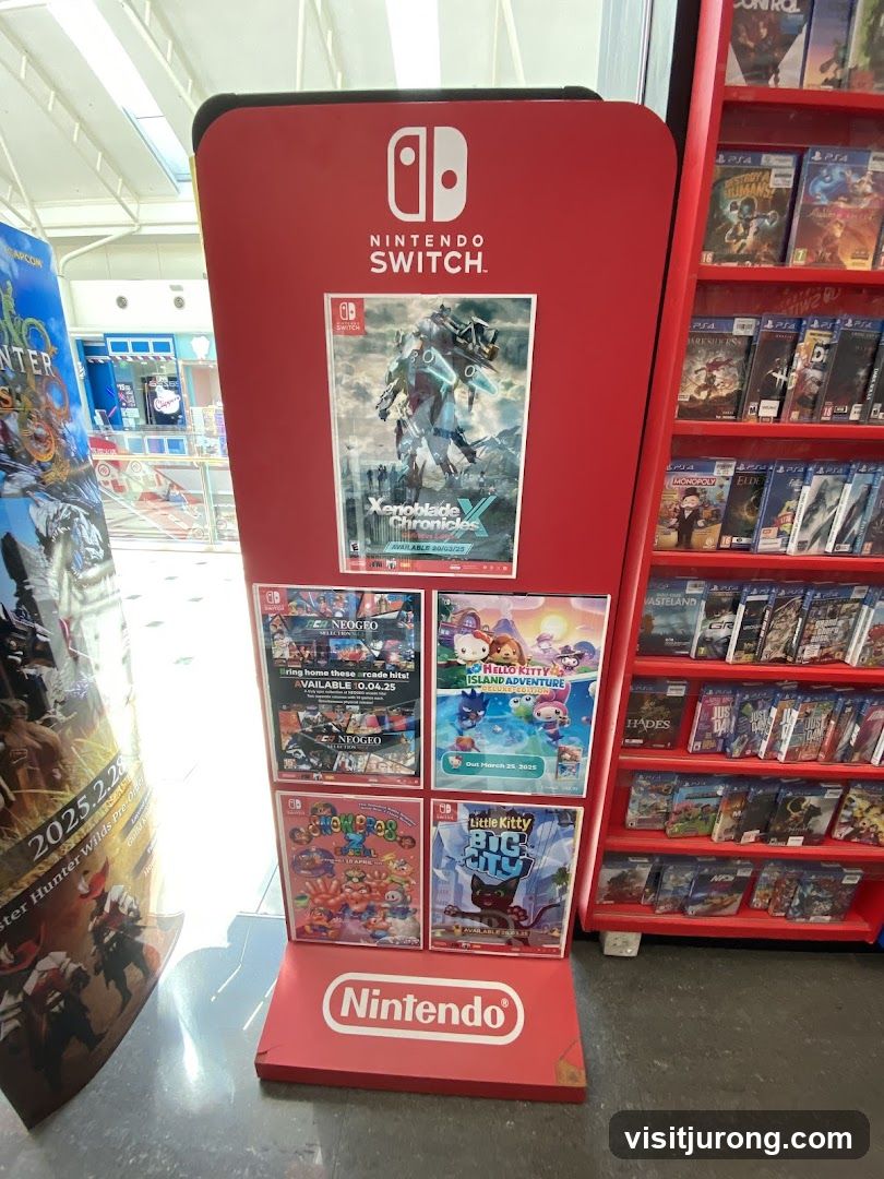Nintendo Switch Game Display