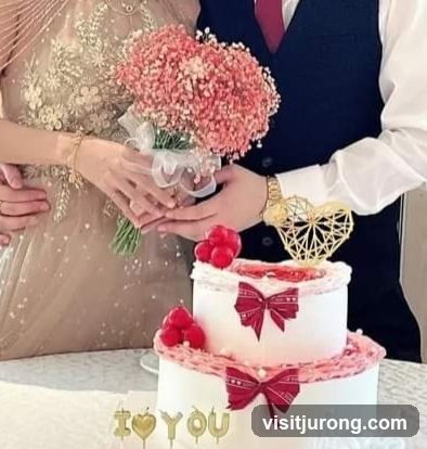 Wedding Cake and Couple