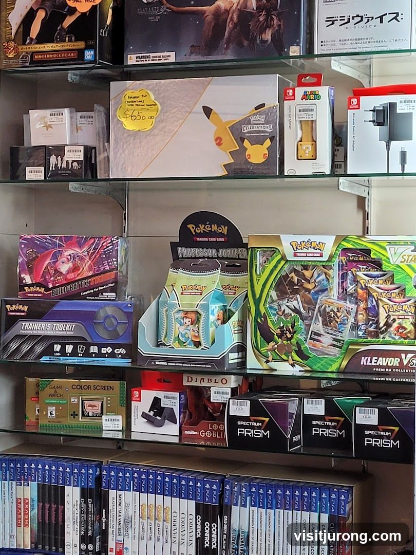Pokemon and Gaming Merchandise