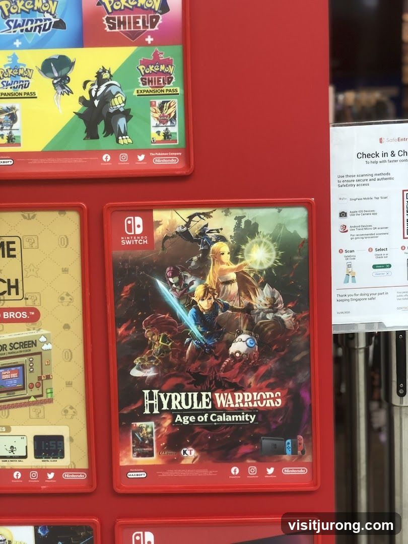 Nintendo Switch Game Displays