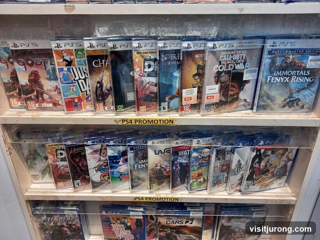PlayStation 5 Games Display