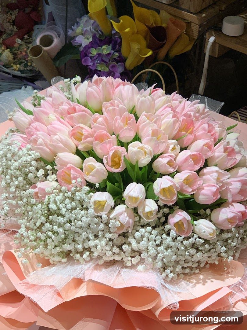Pink Tulip Bouquet