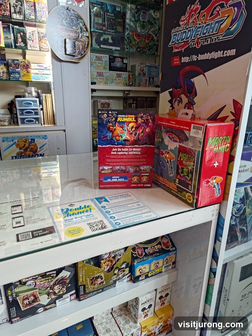 Game and Collectible Store Display