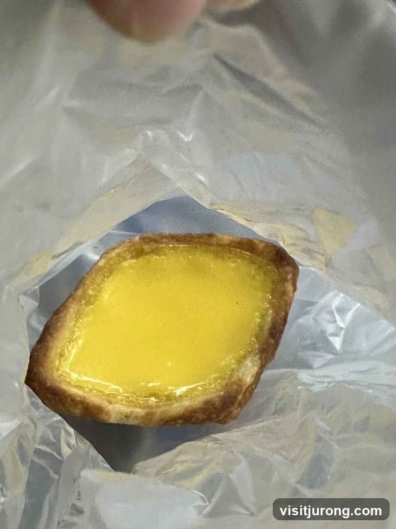 Egg Tart in Packaging
