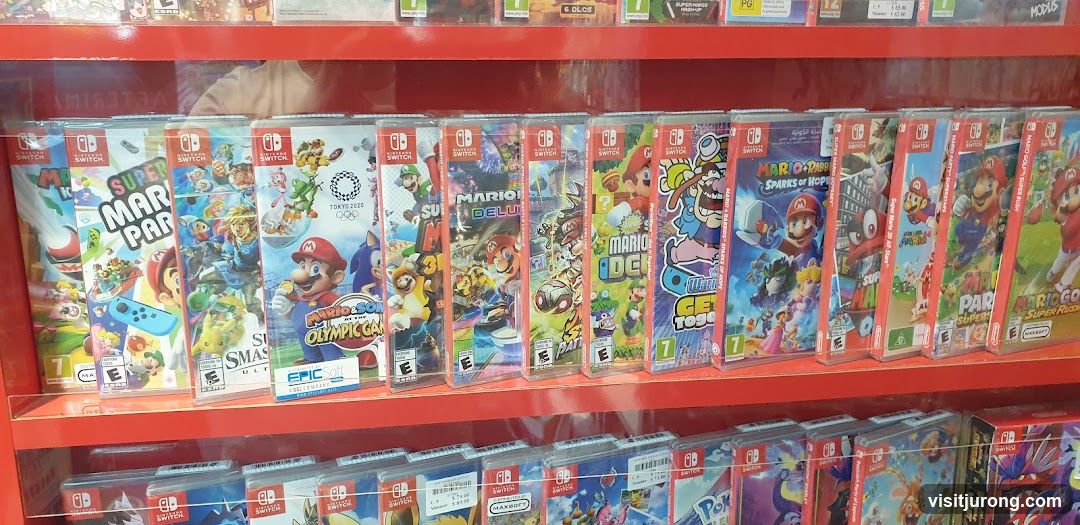 Nintendo Switch Games Display