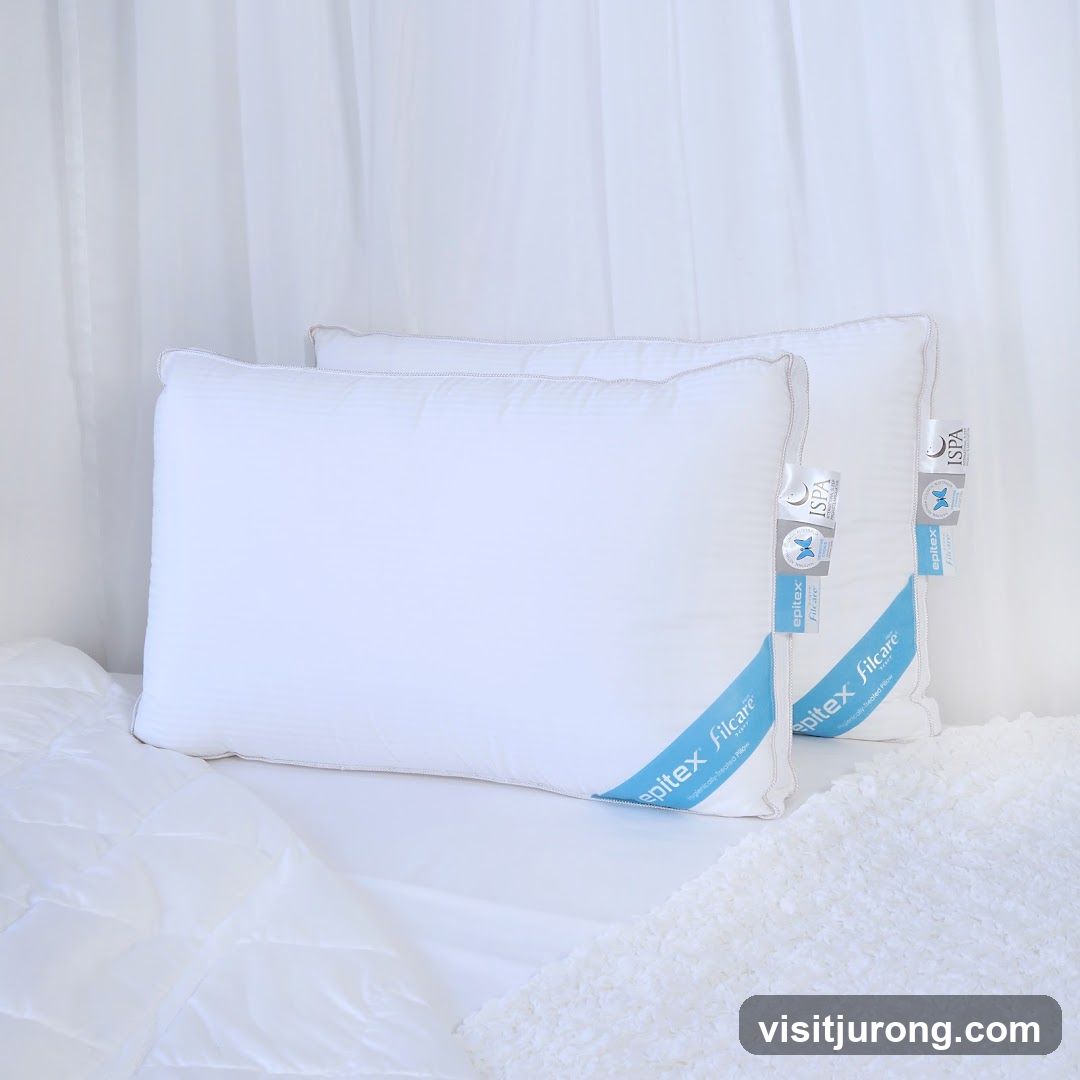 Two White Pillows