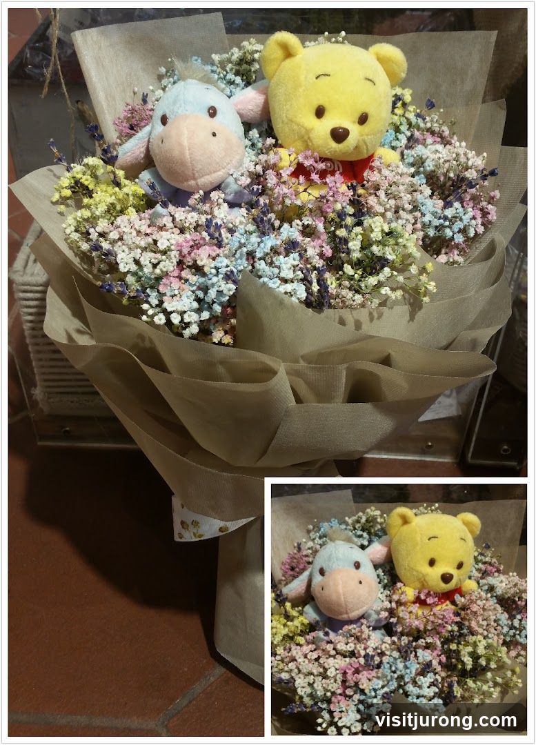 Winnie the Pooh and Eeyore Plush Bouquet