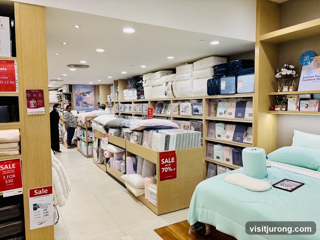 Bedding Store Interior