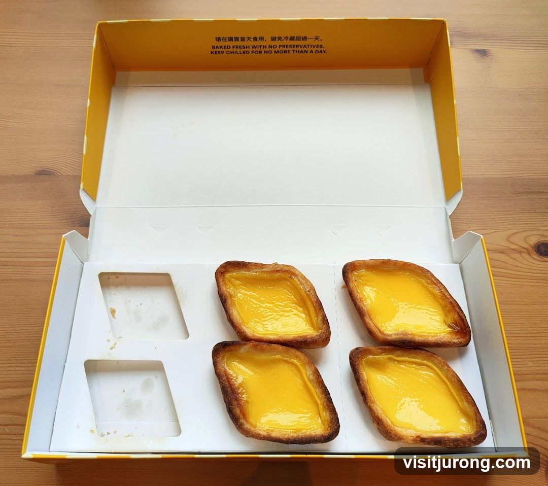 Egg Tarts in a Box