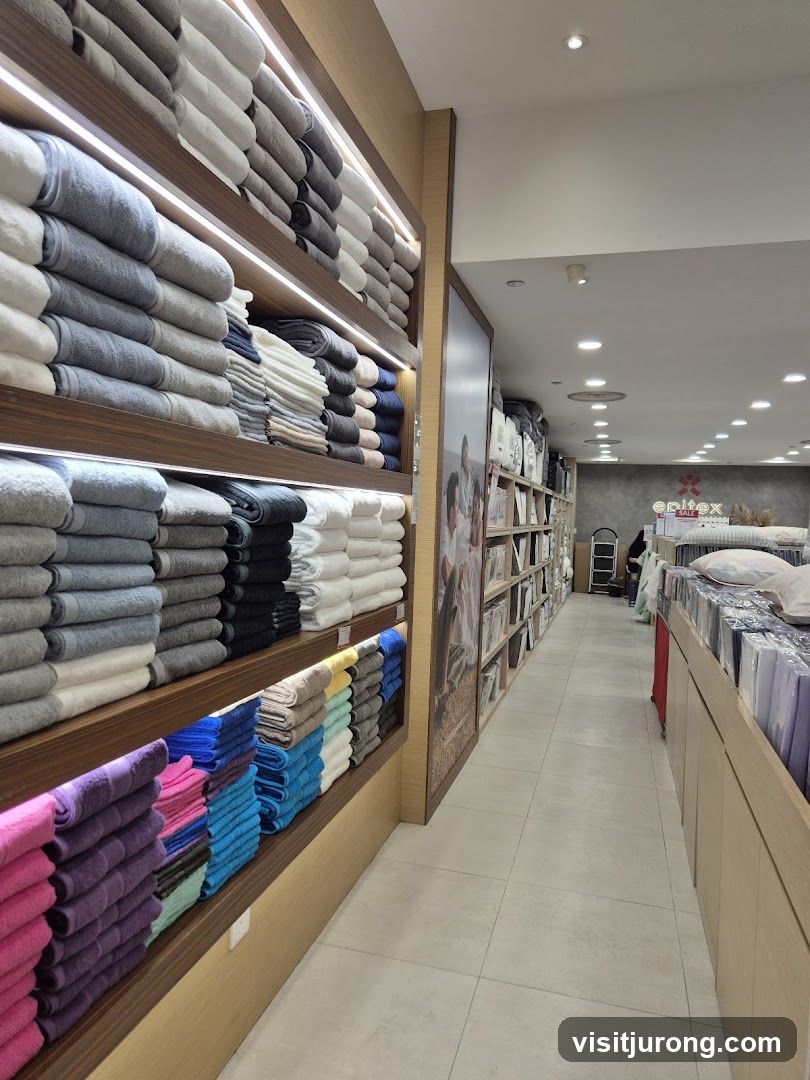 Towel Store Interior