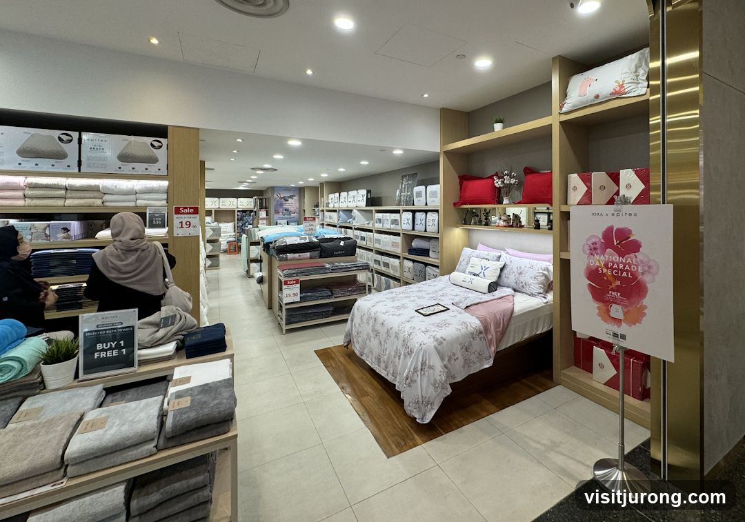 Bedding and Bath Store Interior