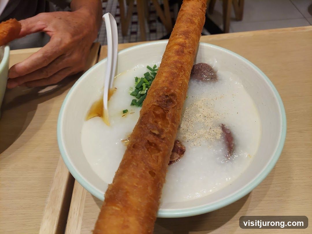 Congee with Fried Dough Stick