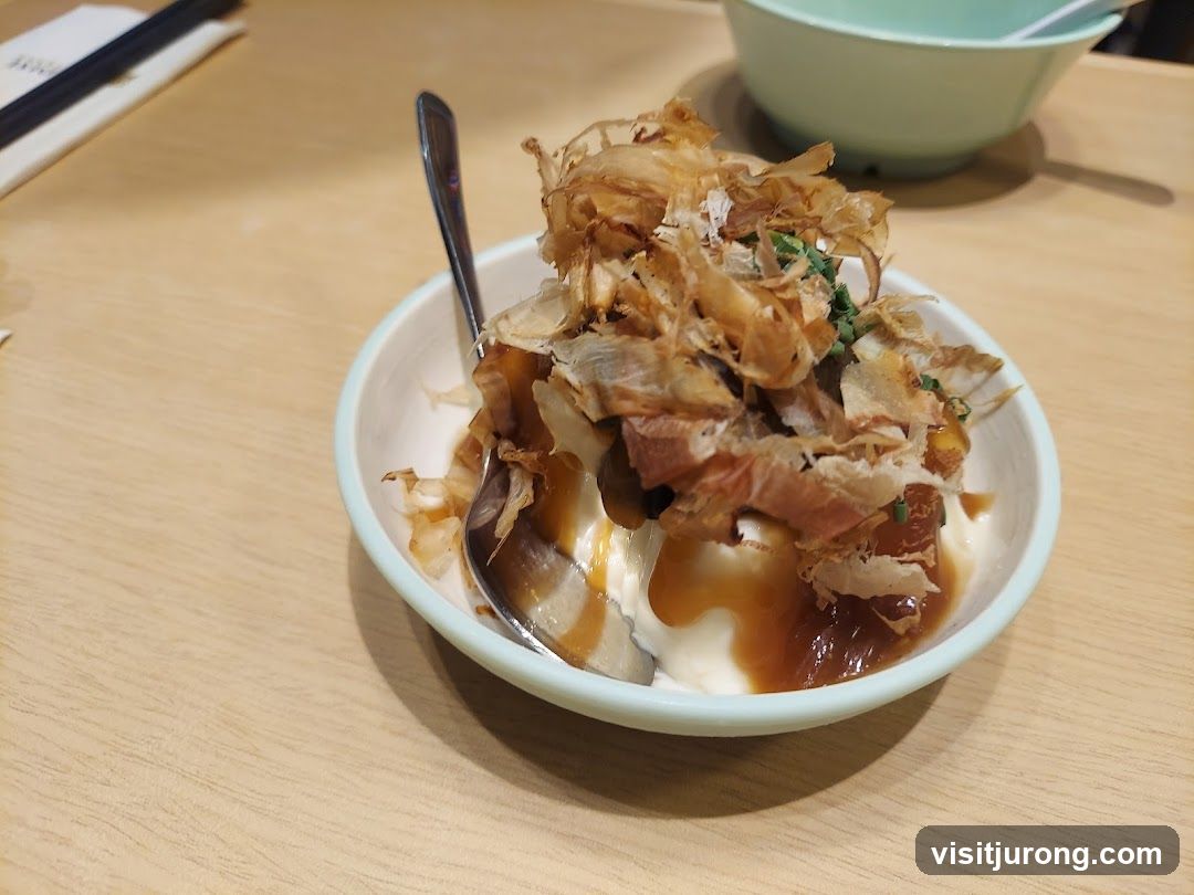 Takoyaki with Bonito Flakes