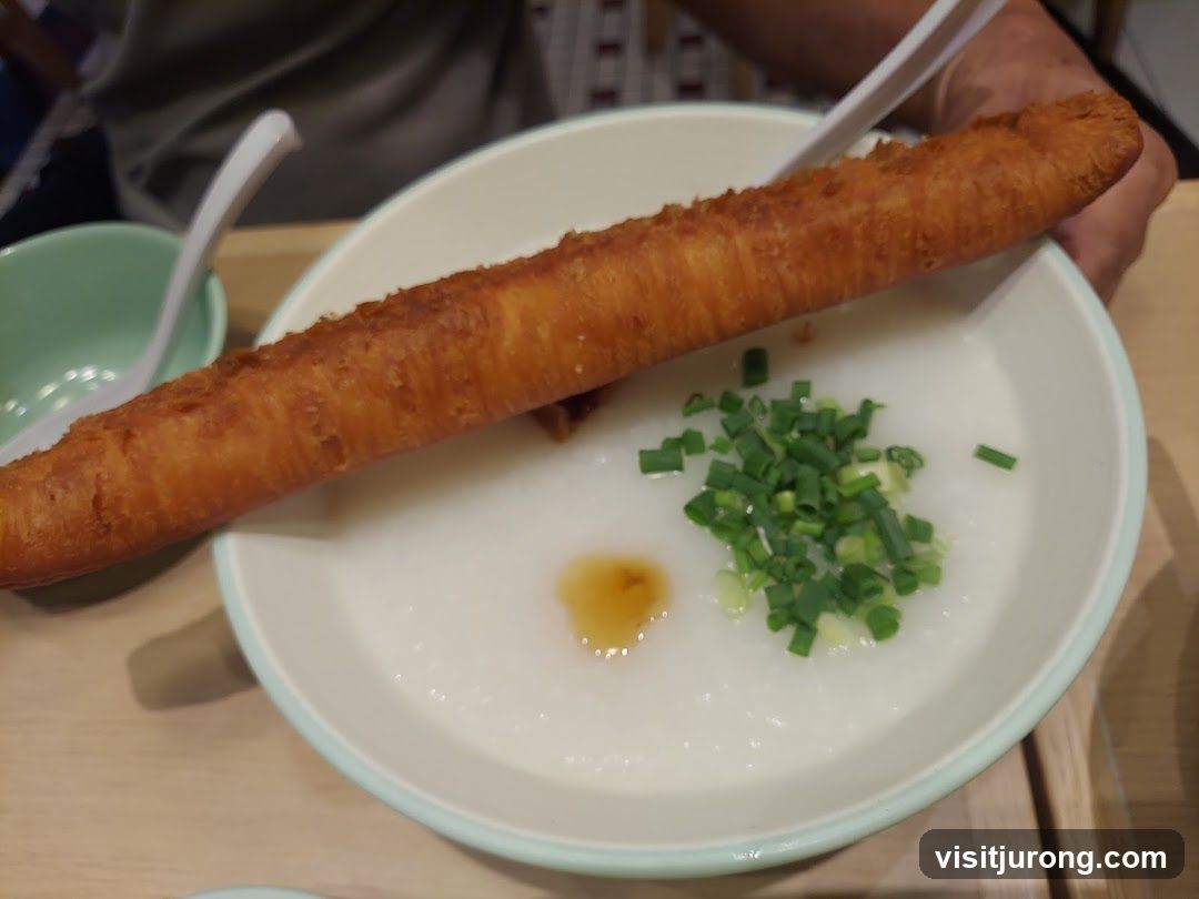 Congee with Fried Dough Stick