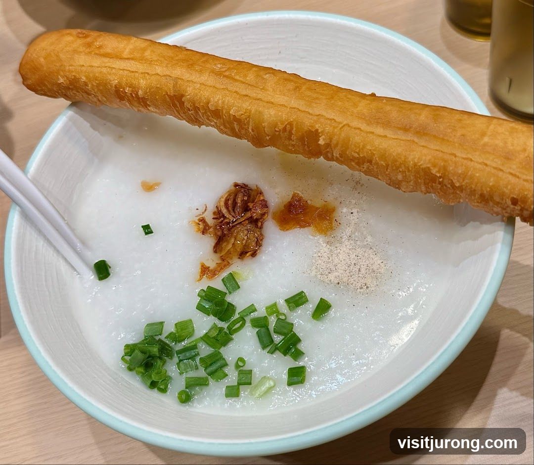 Congee with Fried Dough Stick