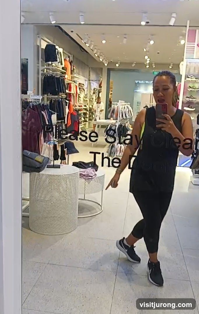 Woman in a store