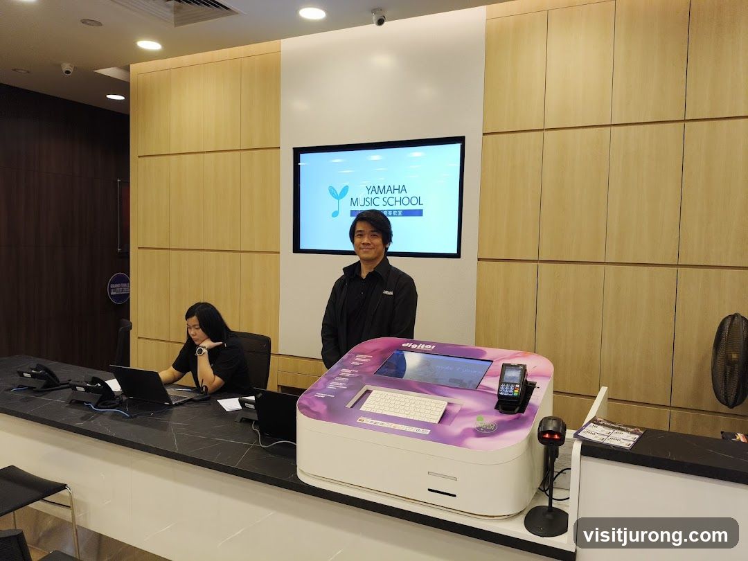 Yamaha Music School Reception