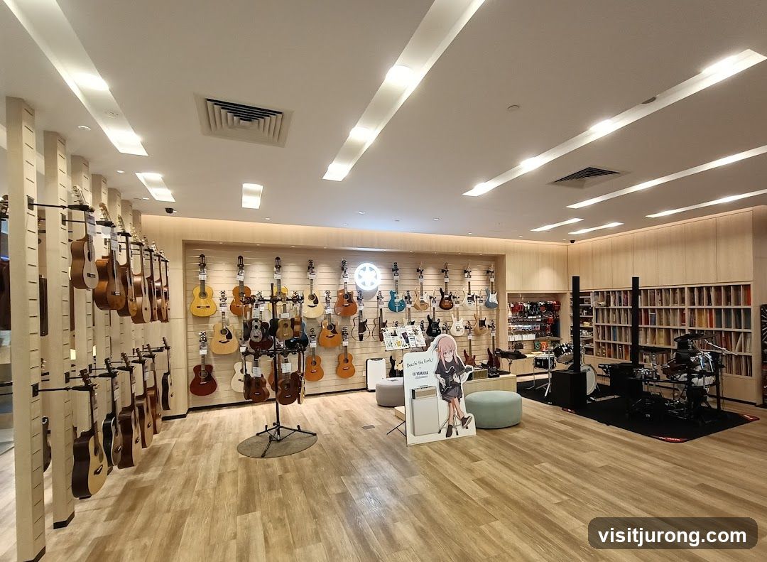 Musical Instrument Store Interior