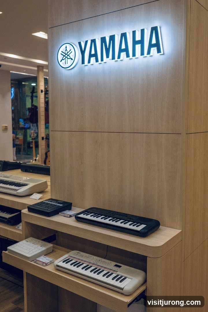 Yamaha Keyboards Display