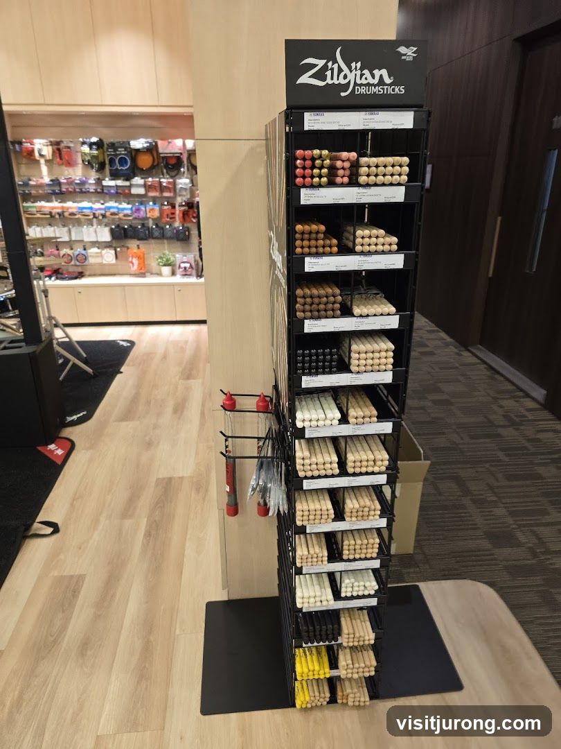 Drumsticks Display