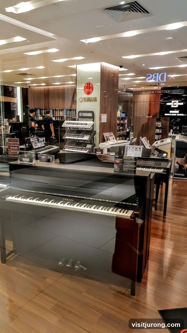 Yamaha Music Store Interior