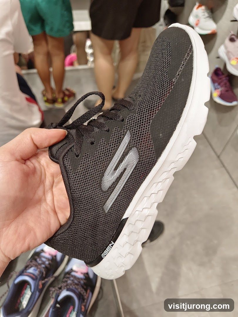 Black Skechers Shoe