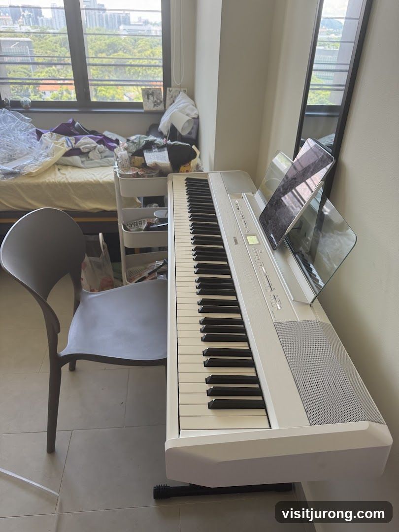 Digital Piano and Chair