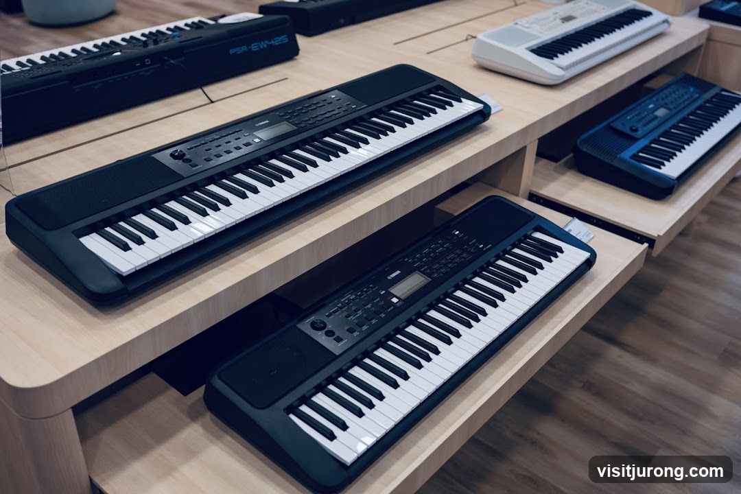 Electronic Keyboards Display
