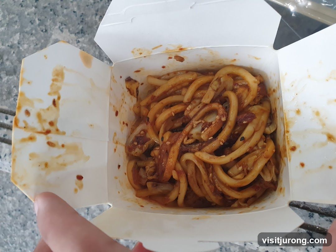 Noodles in a Takeout Box