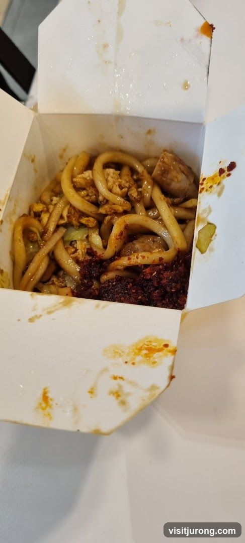 Noodles in a Takeout Box