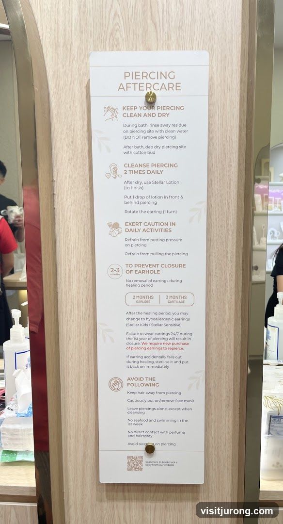 Piercing Aftercare Guide